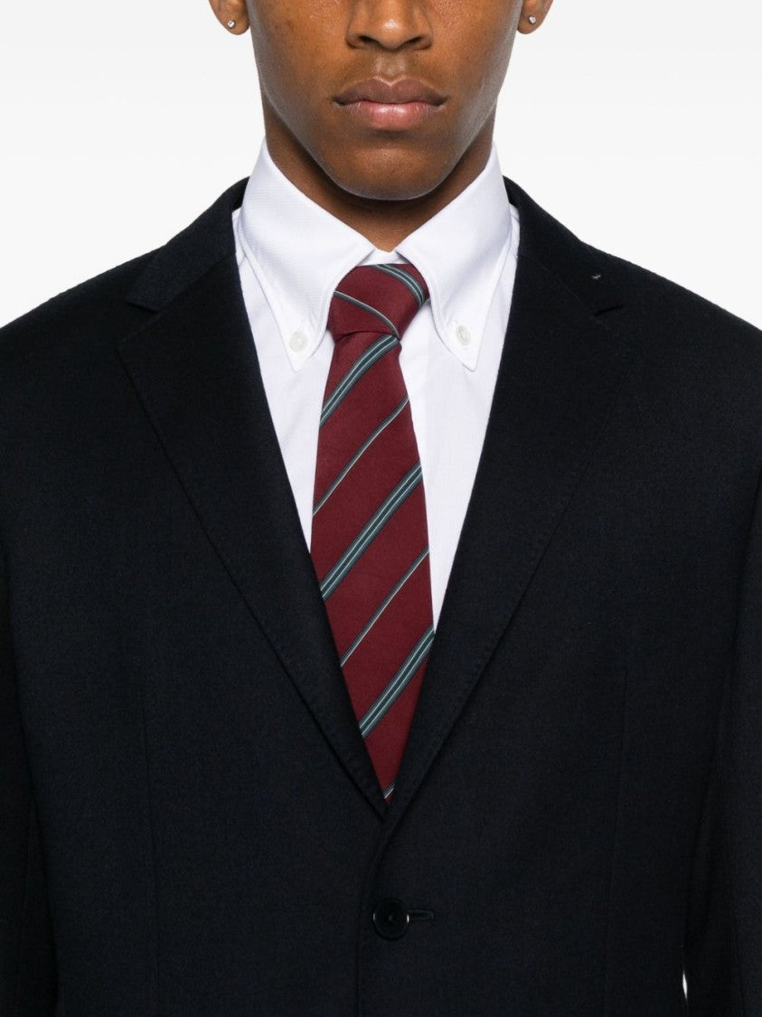 Ermenegildo Zegna Tailored Men's Blazer With Two-Button Closure And Notch Lapels