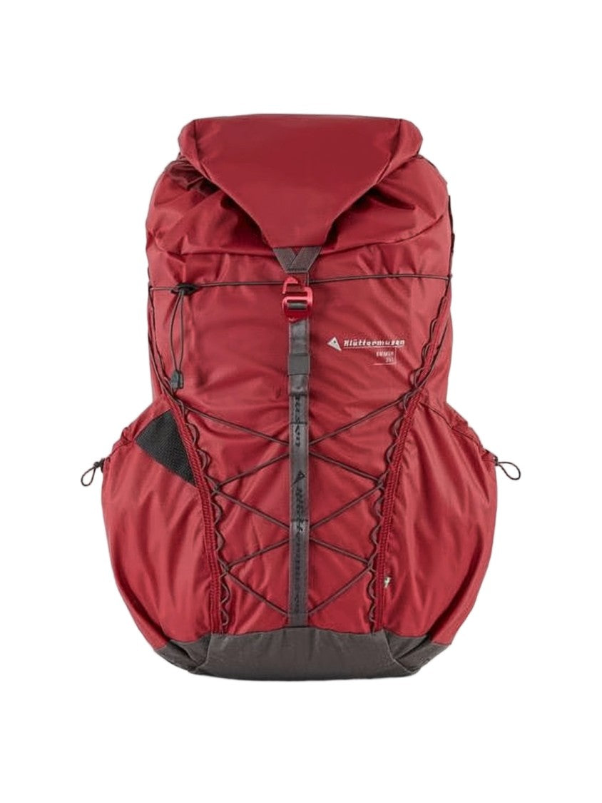Klattermusen Durable Red Klattermusen Backpack With Functional Design