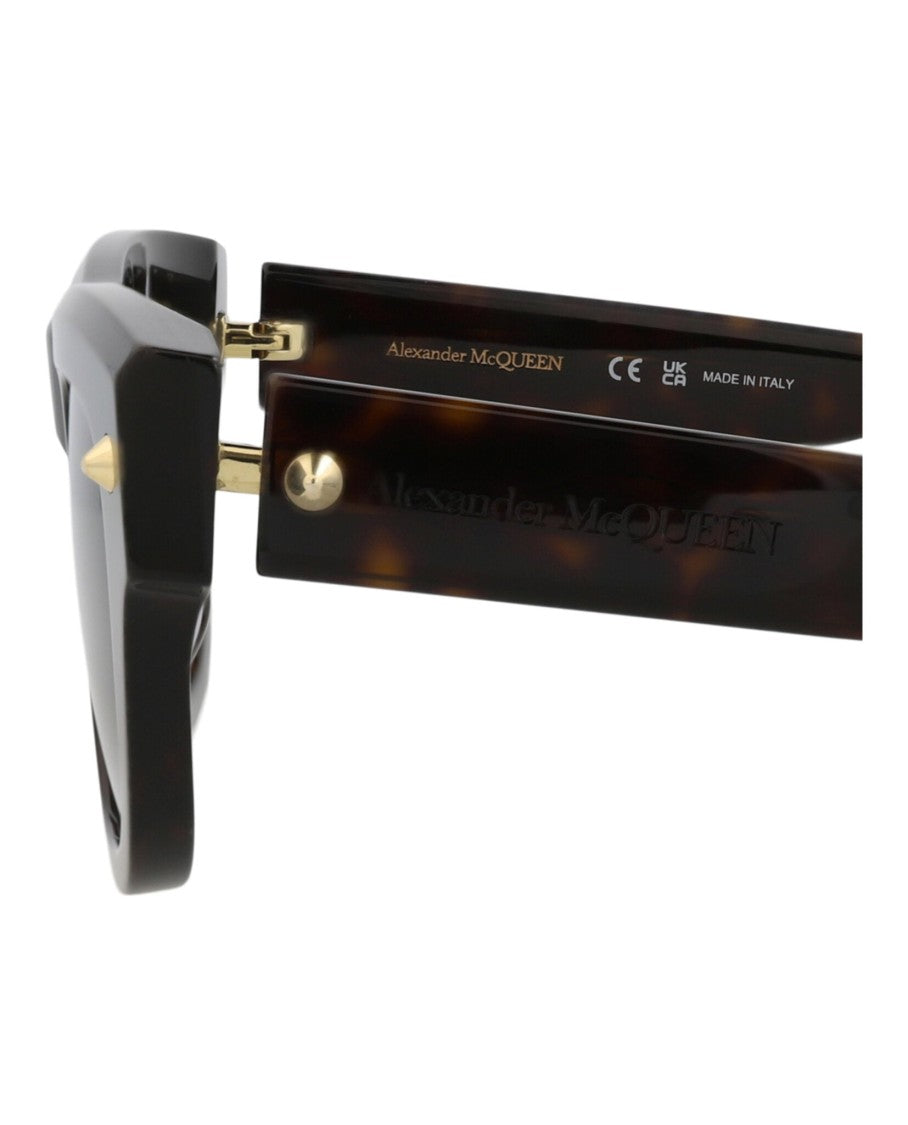 Alexander Mcqueen Square-Frame Recycled Acetate Sunglasses