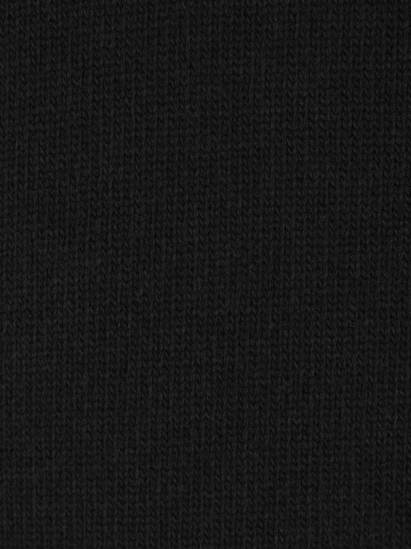 Stone Island Classic Crewneck Black Sweater With Modern Fit