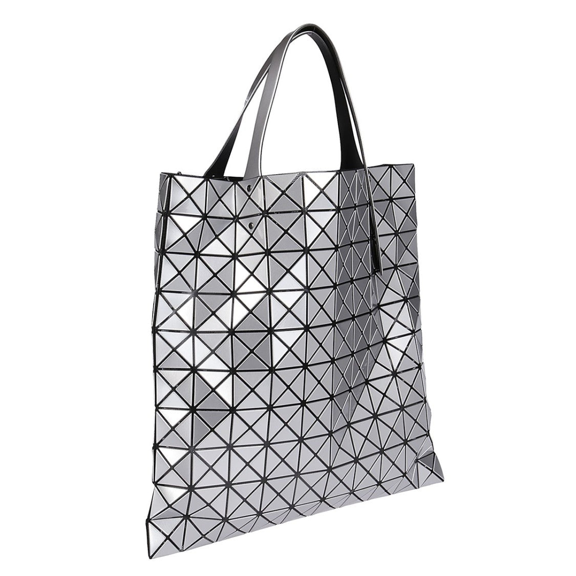 Bao Bao Issey Miyake Futuristic Geometric Silver Bag