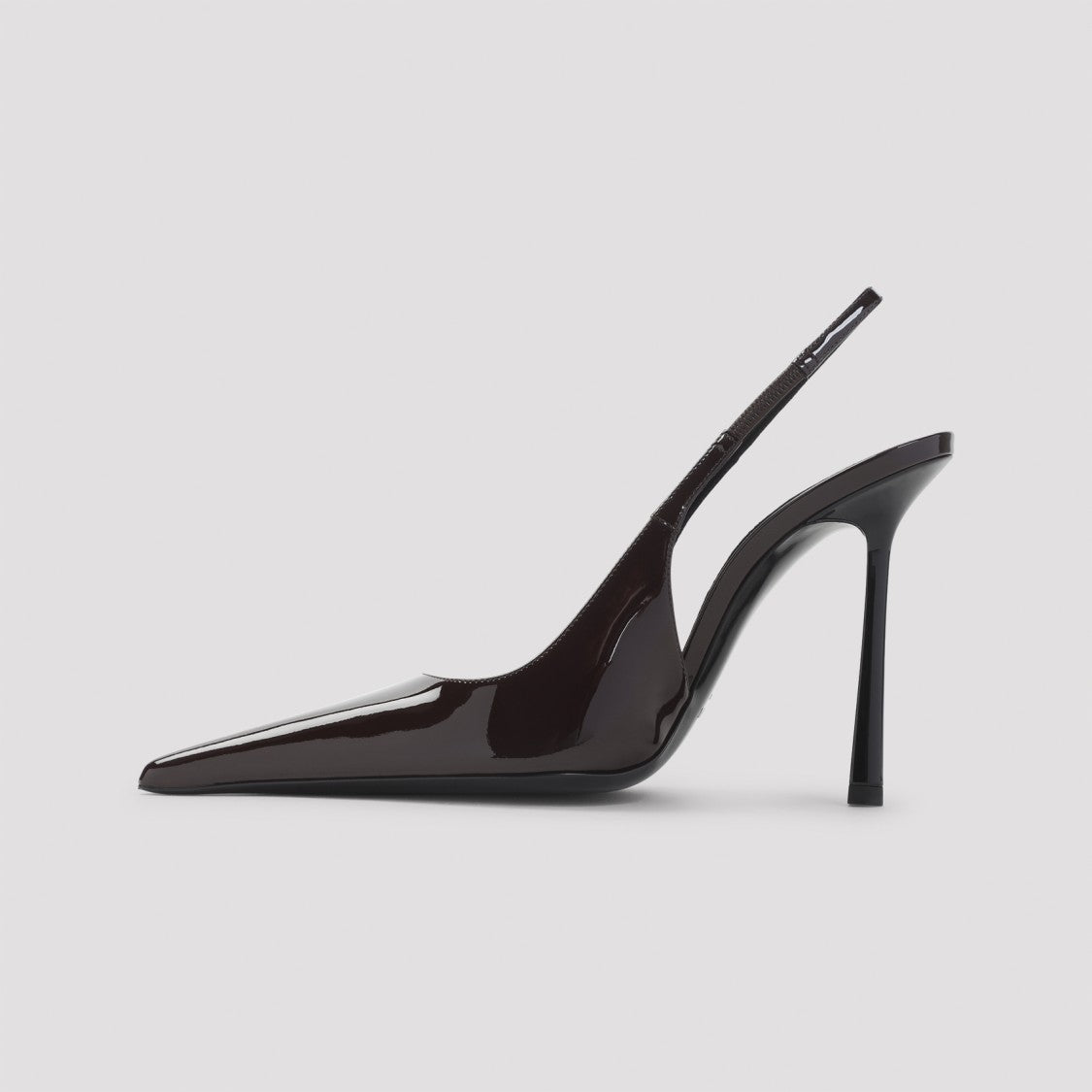 Saint Laurent Vendome 110 Dark Brown  Calf Leather Pumps