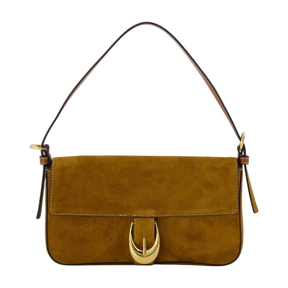 Staud Harlow Shoulder Bag - Leather - Brown