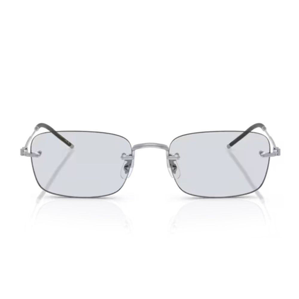 Oliver Peoples Ov1359t Tk-10 Rimless Rectangular Titanium Eyeglasses