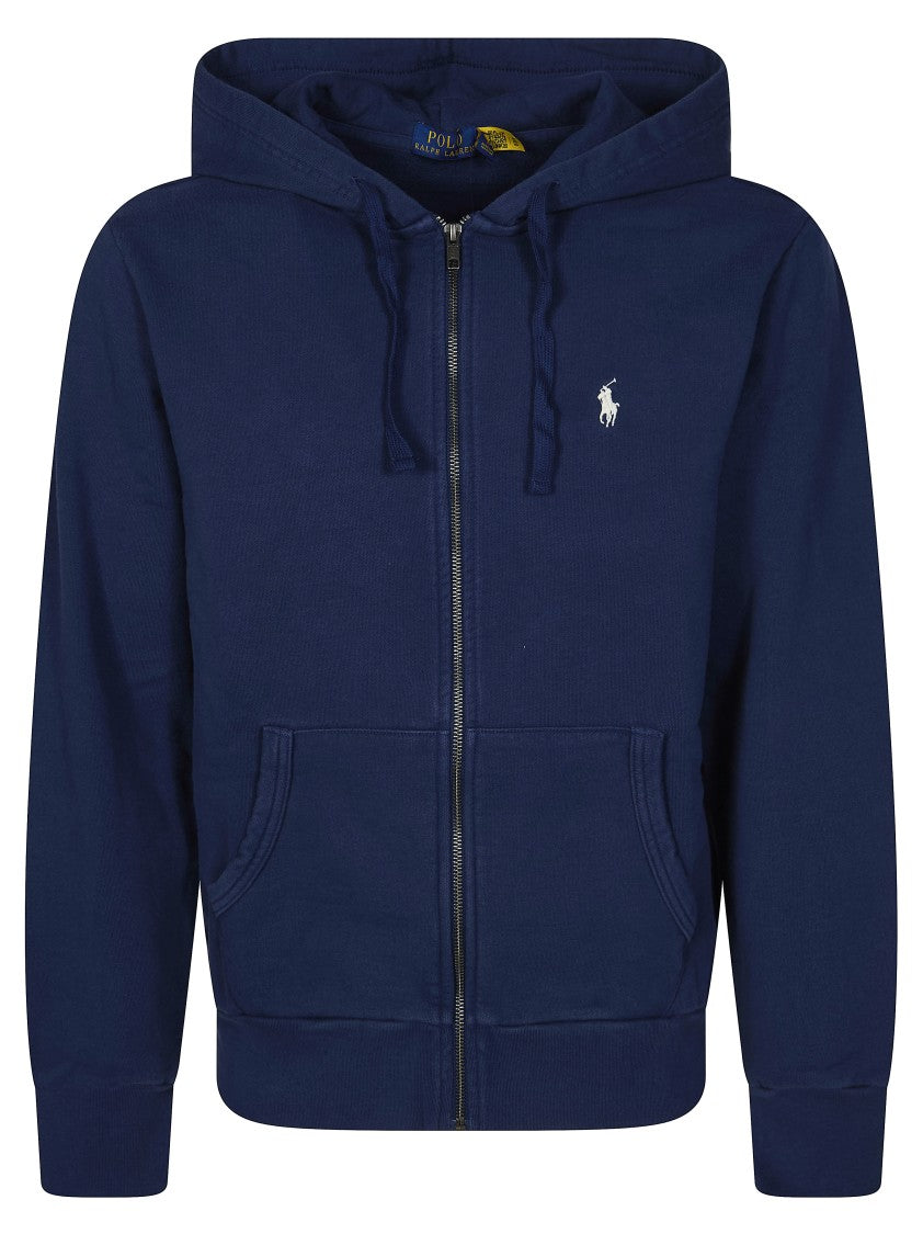 Polo Ralph Lauren Subtle Logo Embroidered Zip Hoodie