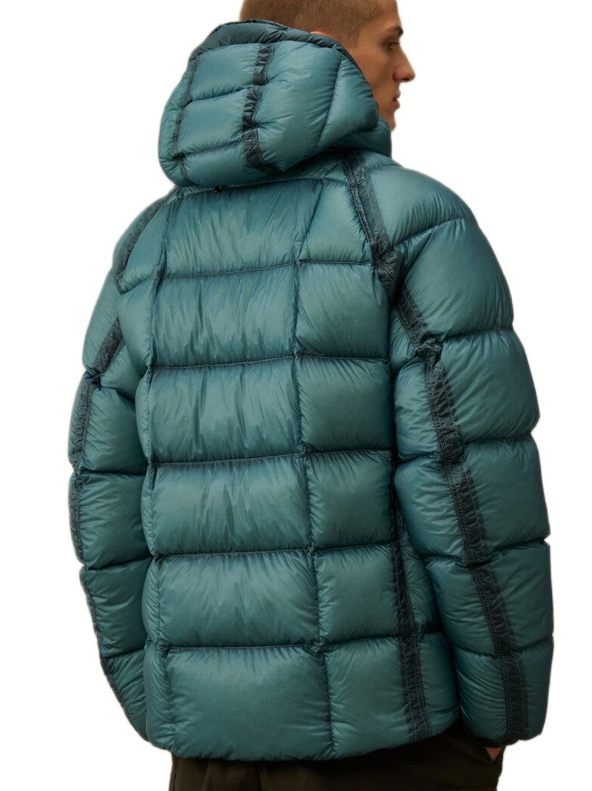 C.P. Company Translucent Lightweight Down Jacket With Adjustable Hood