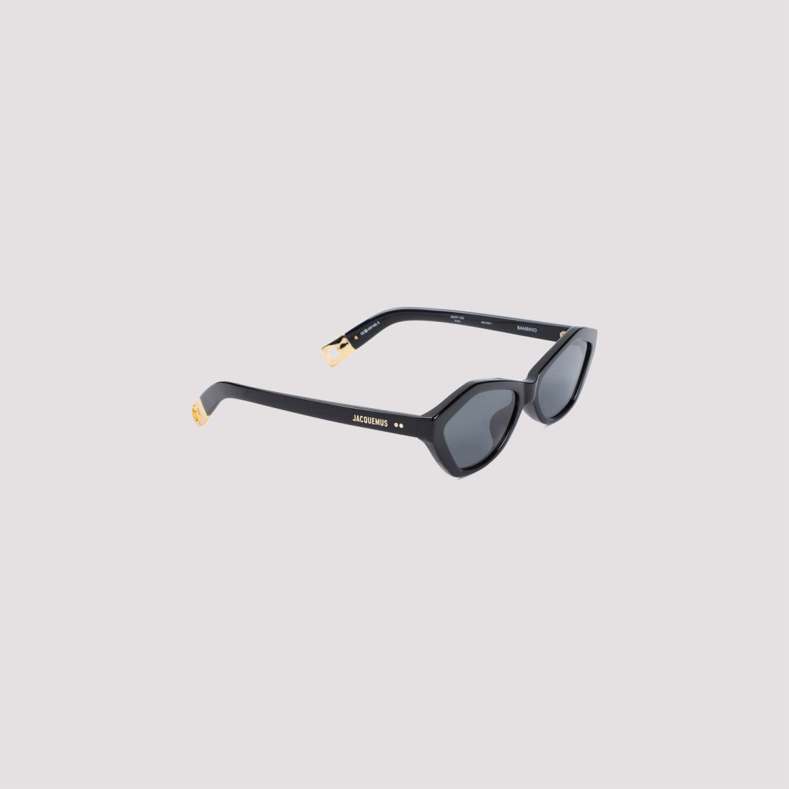 Jacquemus Black Acetate Sunglasses