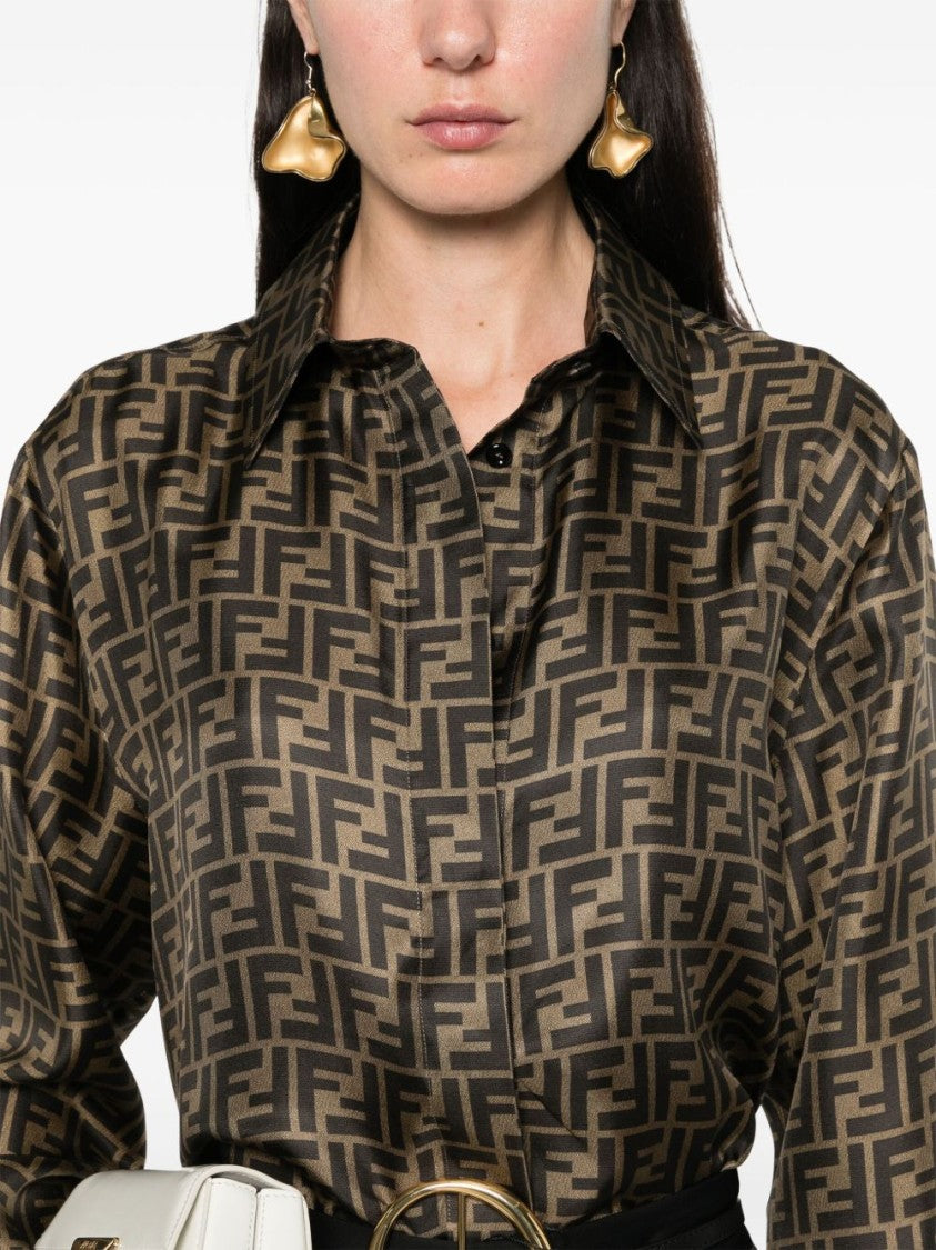 Fendi Oversized Flowing Shirt