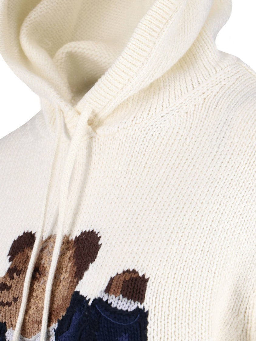 Polo Ralph Lauren Logo Hoodie – Cream