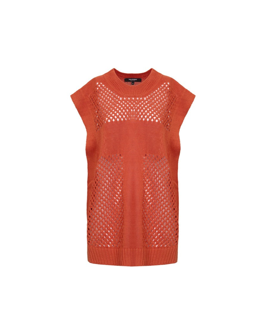 Takaturna Blaze Knit Vest With Breathable Design And Versatile Style