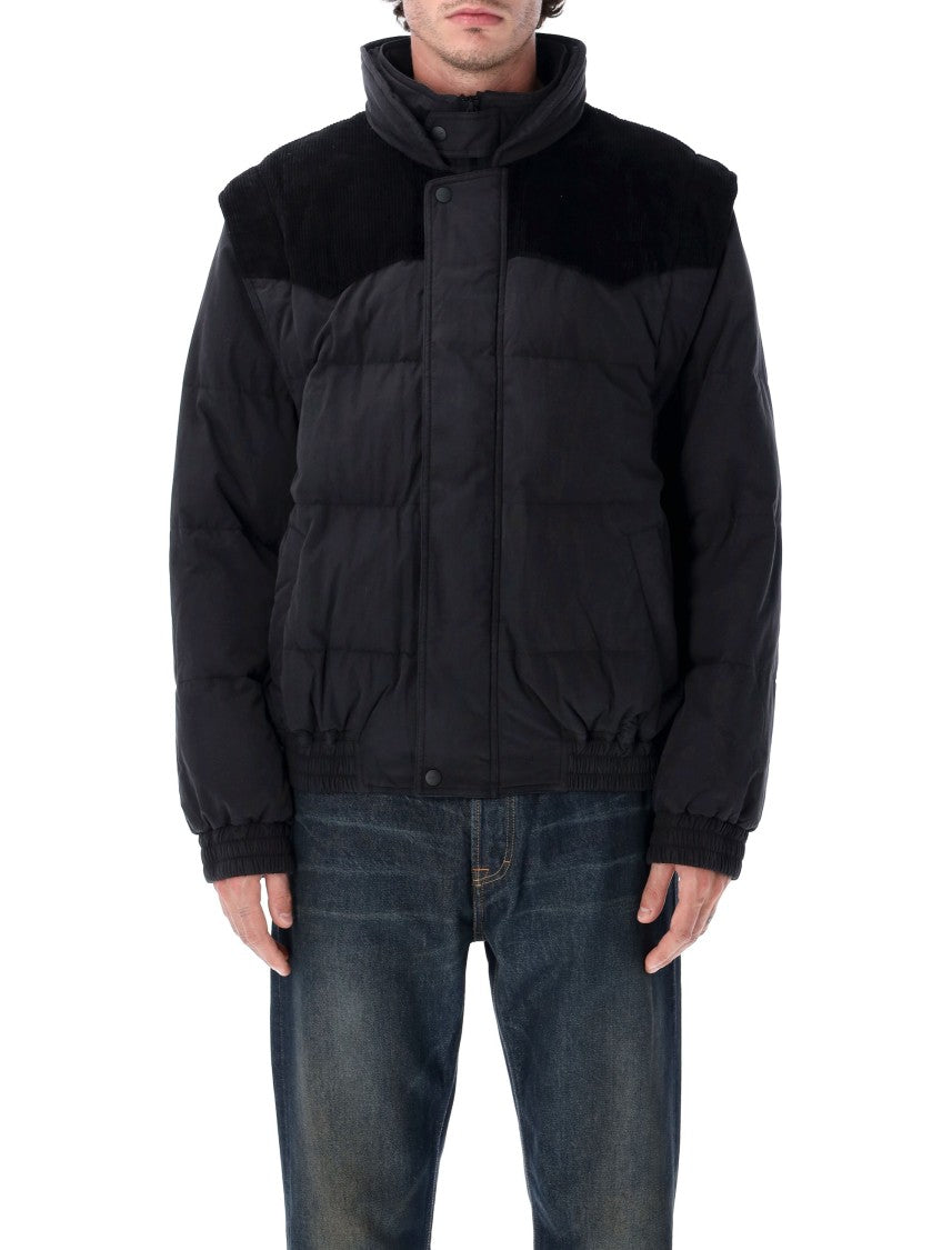 Isabel Marant Dawson Quilted Cotton Down Jacket