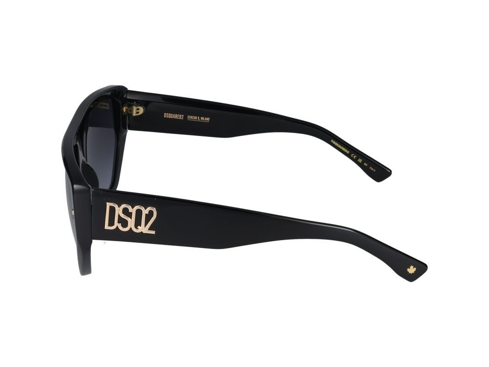 Dsquared2 Sunglasses D2 0088/S 2M2 Black Gold 60/14/145