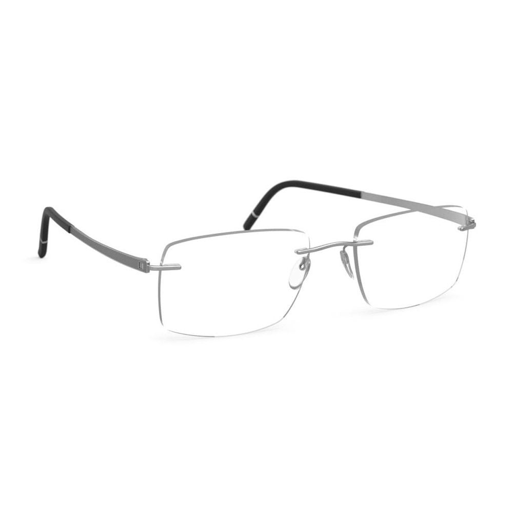 Silhouette 5529/Lc Rimless Silver Titanium Eyewear