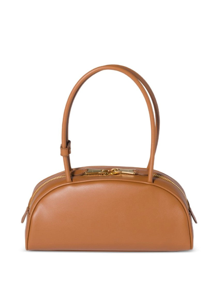 Miu Miu Elongated Smooth Leather Handbag