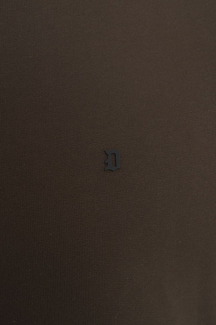Dondup Timeless Brown Crew Neck Sweatshirt