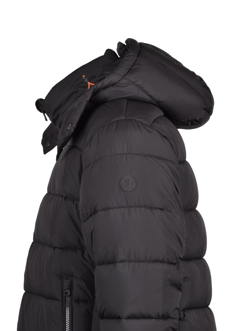 Save The Duck Brown Recycled Polyester Down Jacket