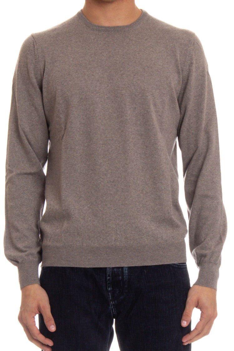 Barba Extrafin Virgin Wool Crewneck Sweater