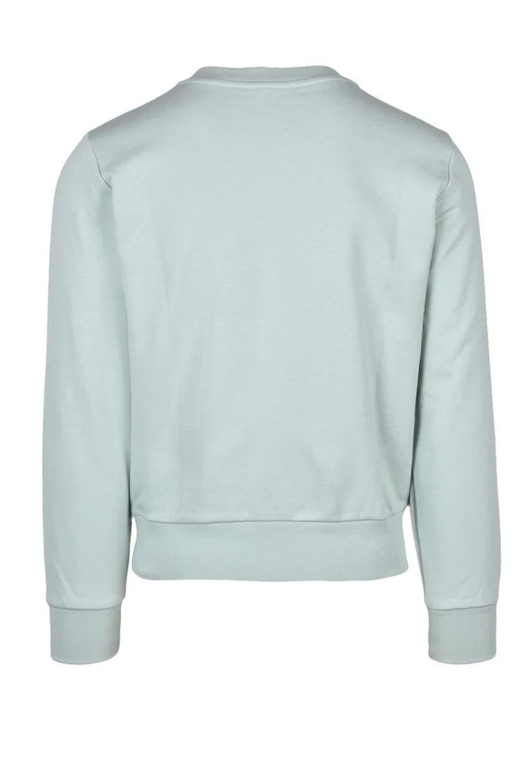 A.P.C. Cropped Sweatshirt - Aqua