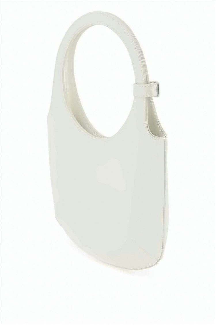 Courrèges Smooth Leather Tote Bag With Rounded Handle