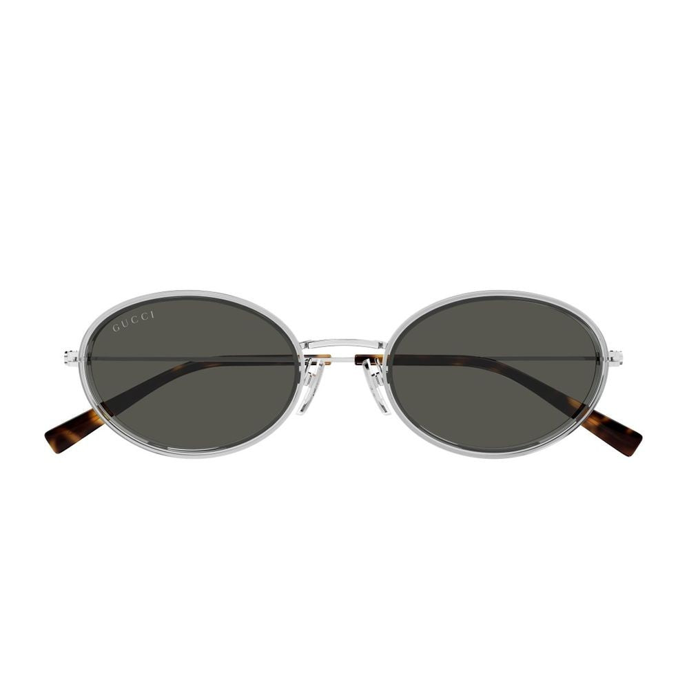 Gucci Gg1980s Emblem Line Silver-Tone Metal