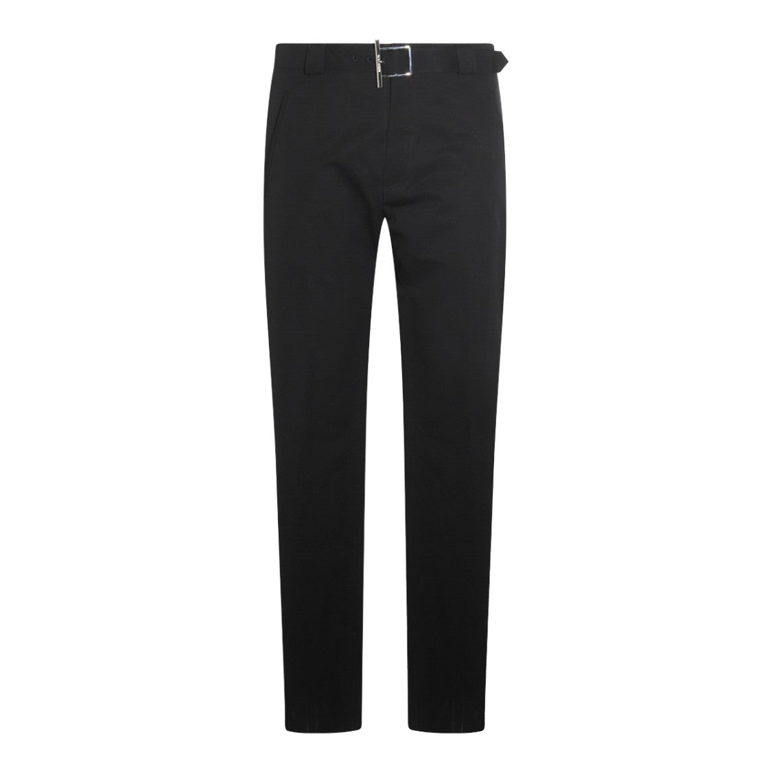 Alexander Mcqueen Black Cotton Pants