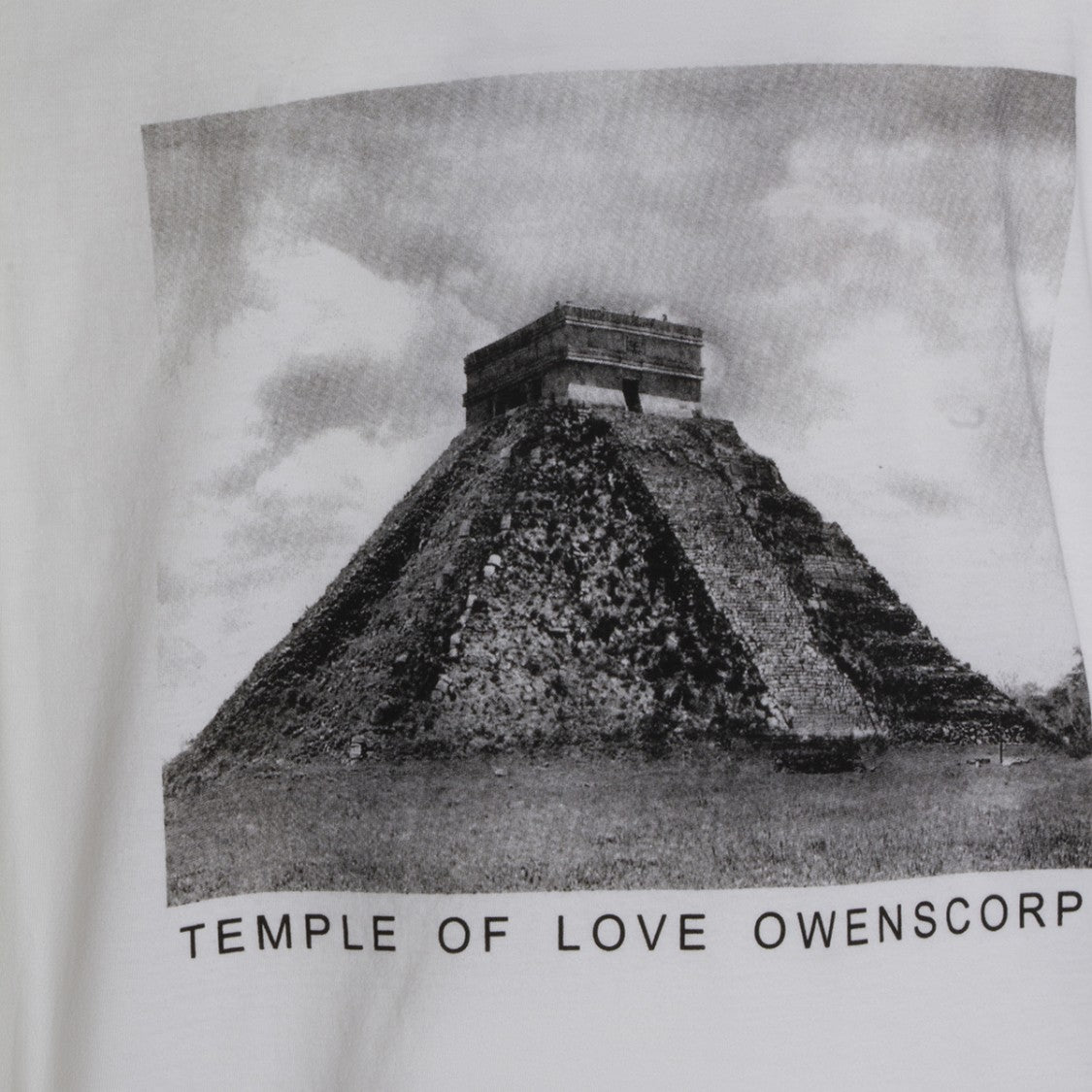 Drkshdw By Rick Owens Monochrome Graphic Print T-Shirt