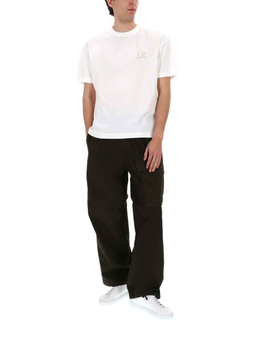 C.P. Company Boxy Wide Leg Multi Pockets Pants Chinos