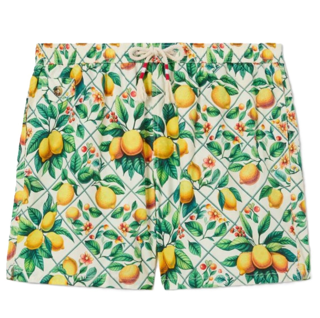 Mc2 Saint Barth Multicolor Lighting Printed Swim Shorts