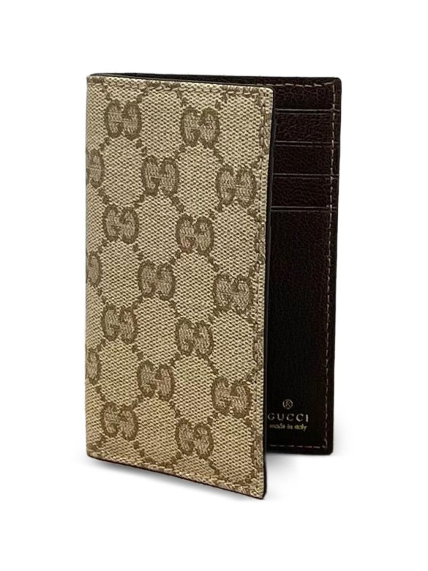Gucci Interlocking Double-G Textured Fabric Bifold Wallet