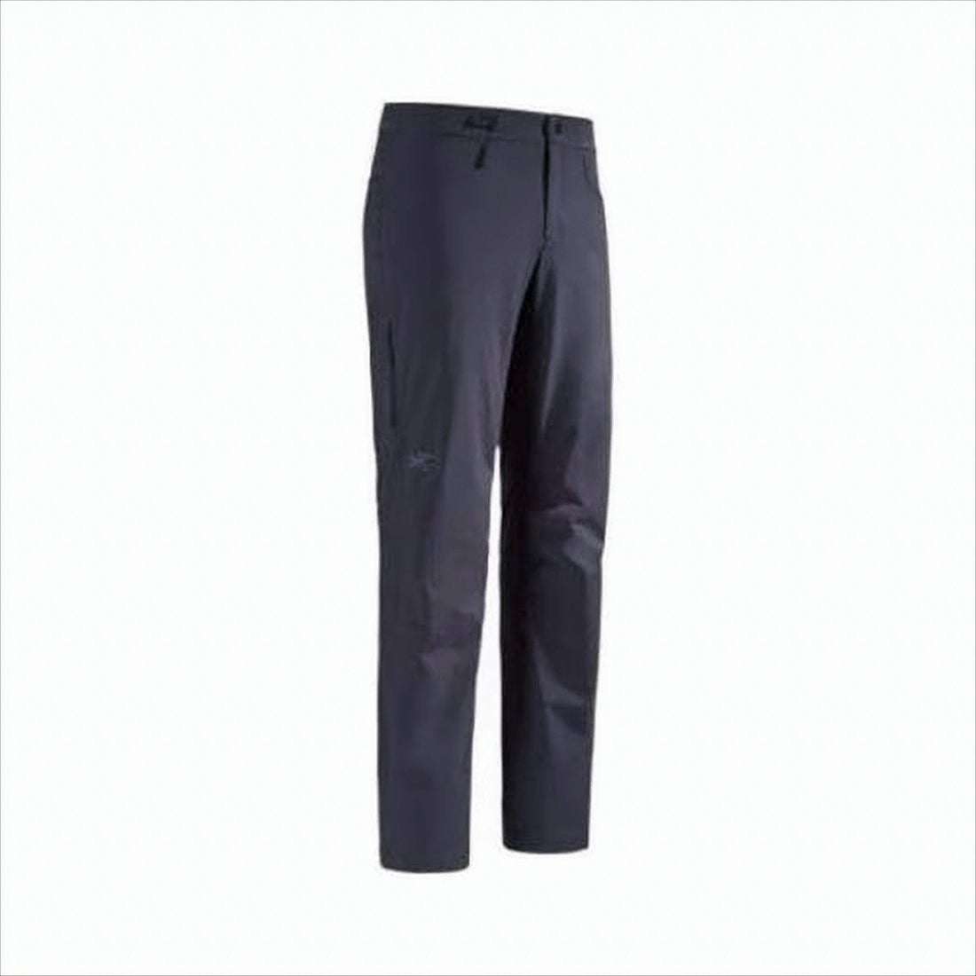 Arc'teryx Straight Blue Pants With Mid-Rise Waist And Minimalist Design