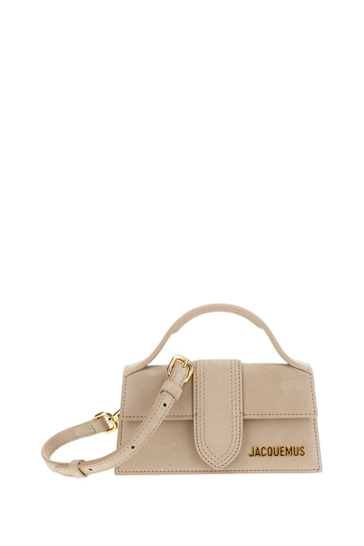 Jacquemus Beige Le Bambino Suede Shoulder Bag