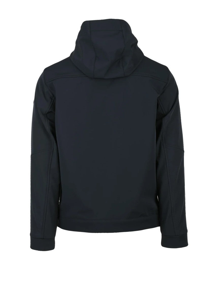 Paul & Shark Softshell Fleece Jacket With Matte Finish And Practical Features