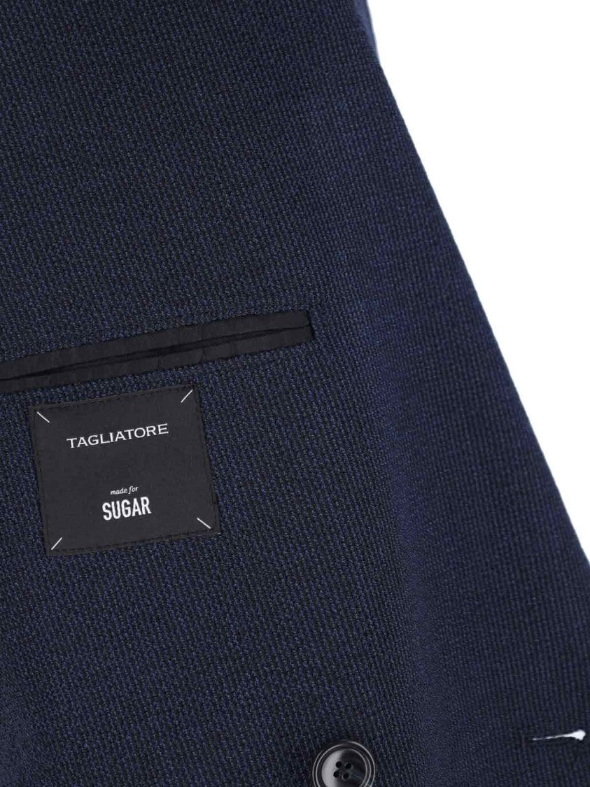Tagliatore Double-Breasted Blazer – Navy
