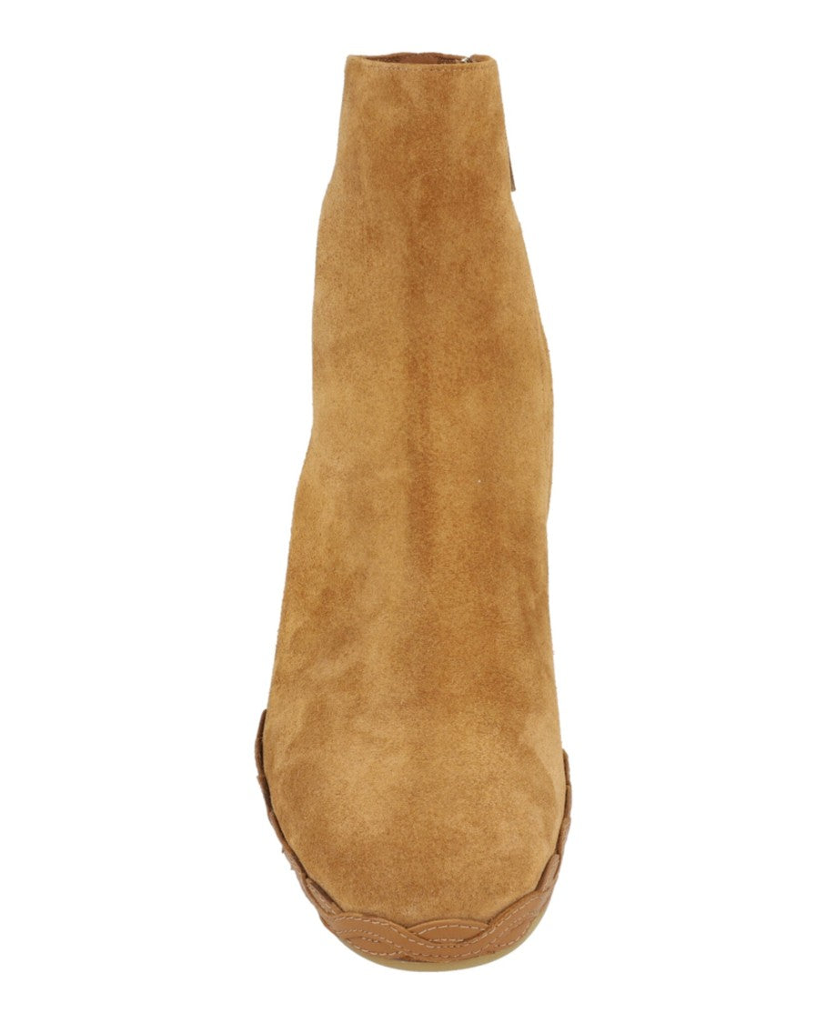 Ferragamo Canaria Suede Booties