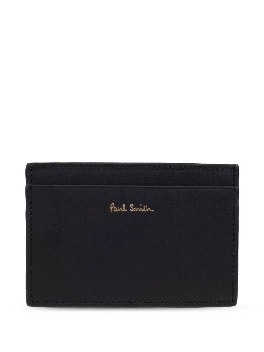 Paul Smith Rectangular Black Calf Leather Wallet With Interior