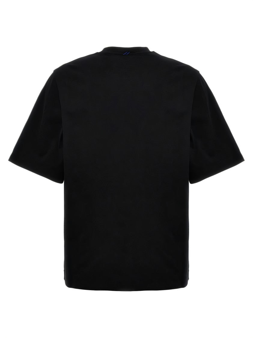 Burberry Relaxed-Fit Black Cotton T-Shirt