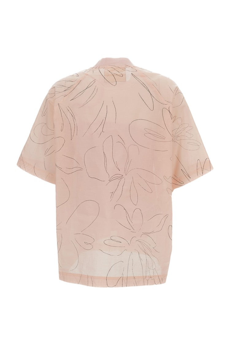 Plan C Short Sleeves Cotton Top