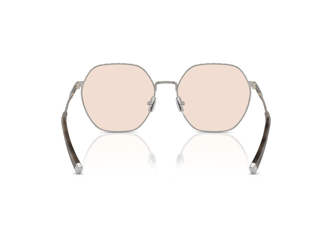 Brunello Cucinelli Pink 0Bc1001t Titanium Oversized Geometric Sunglasses