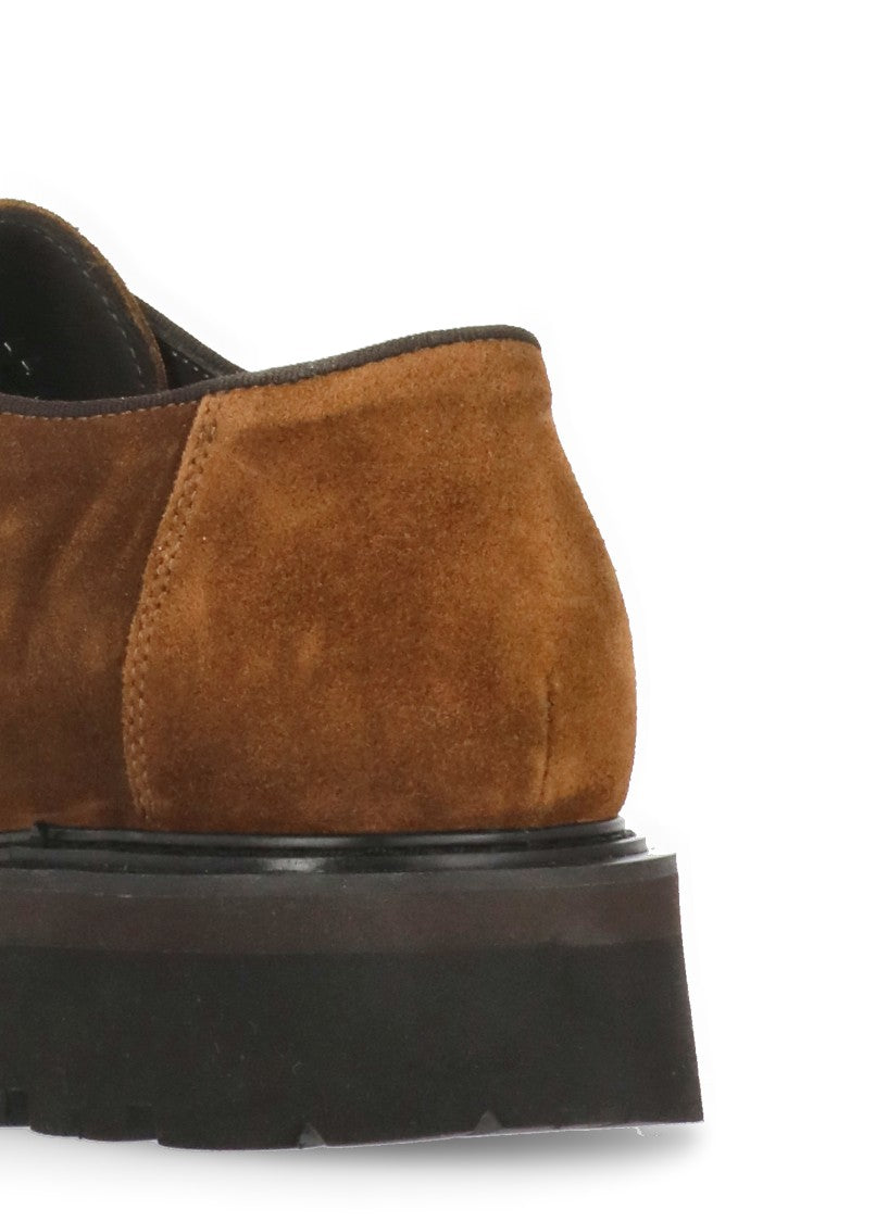 Woolrich Suede Leather Lace-Up Shoes