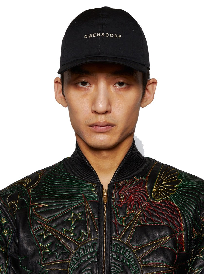 Rick Owens Hollywood Baseball Cap Black