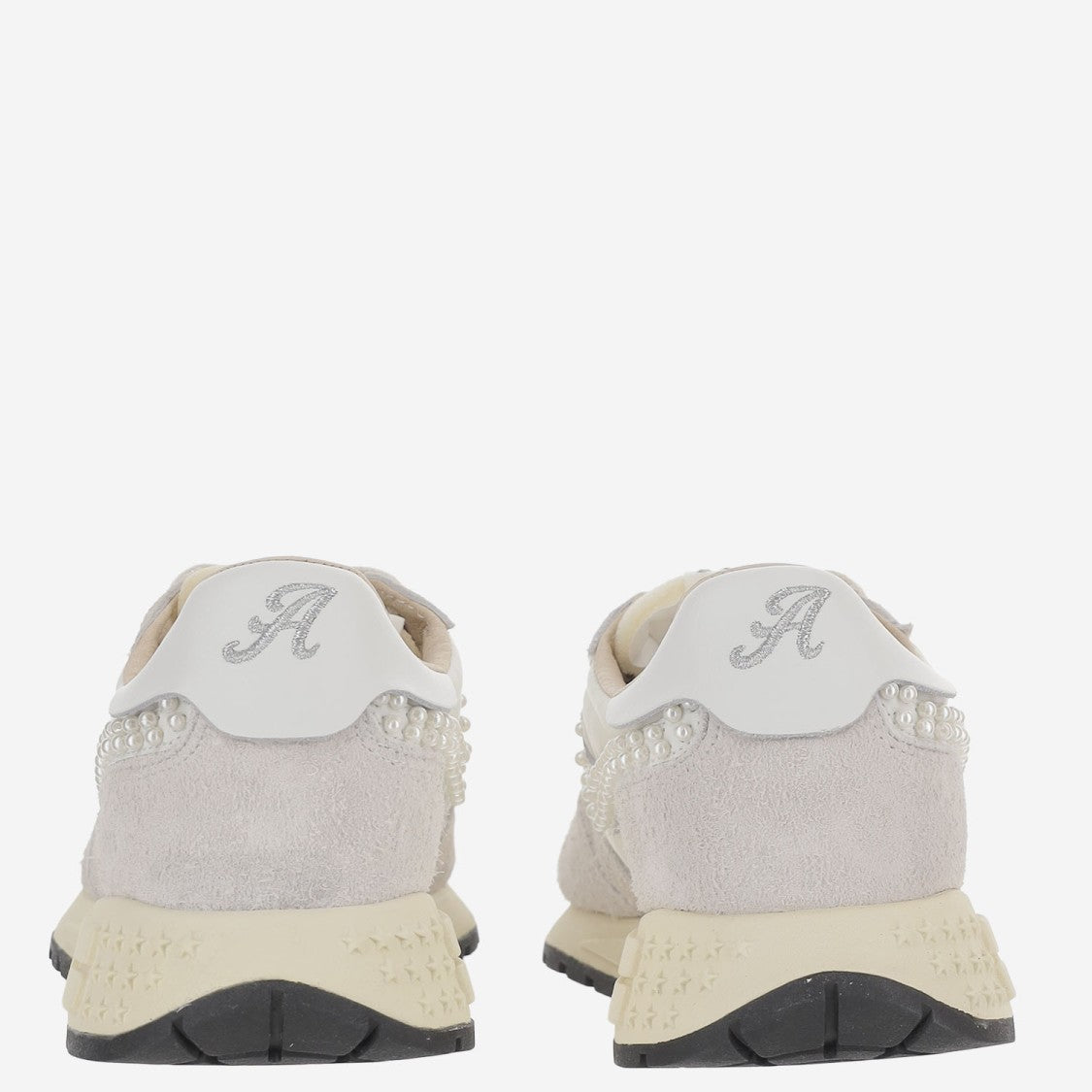 Autry Reelwind Low Nylon And Suede Sneakers