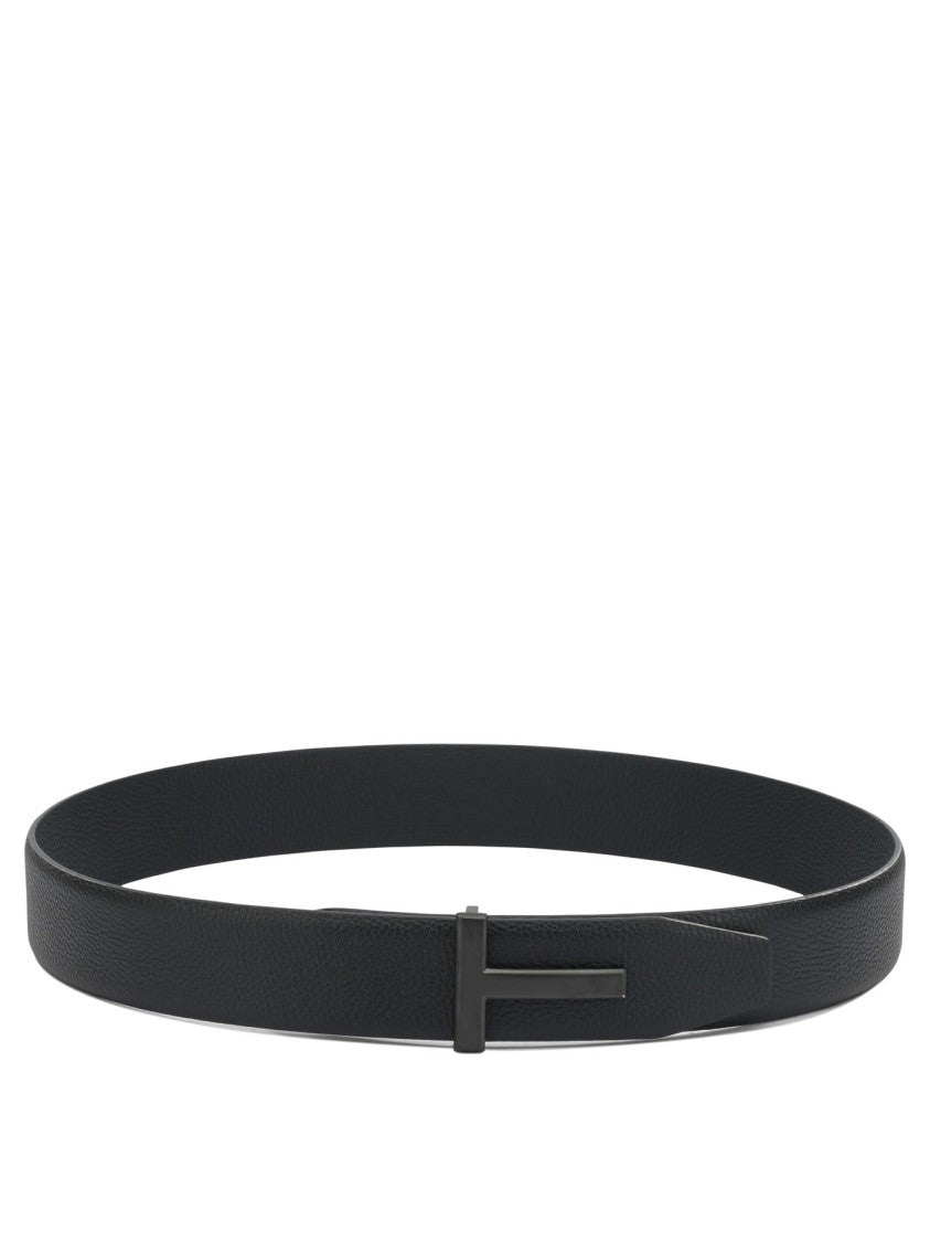 Tom Ford "T Icon" Leather Belt