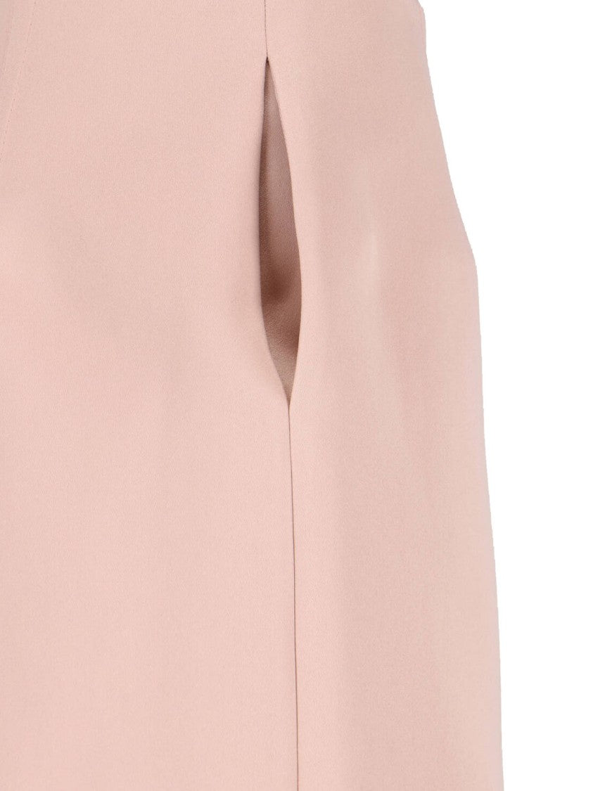 Chloé Satin Mini Skirt Pink