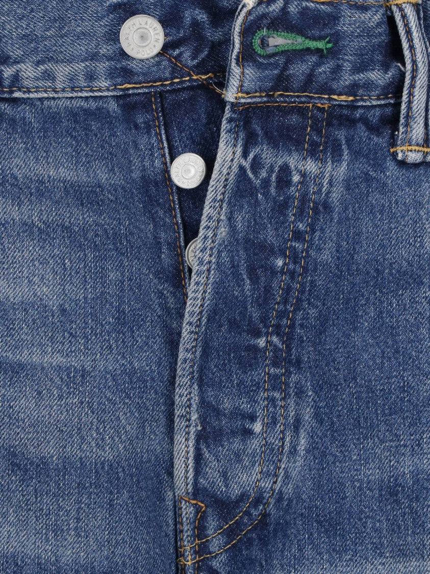 Polo Ralph Lauren Blue Straight Leg Denim Jeans
