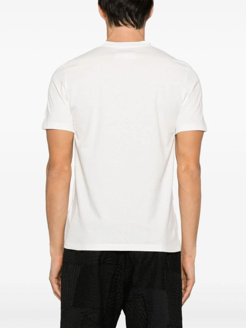 Maison Margiela Set Of Three Crew Neck T-Shirts With Tonal Stitching