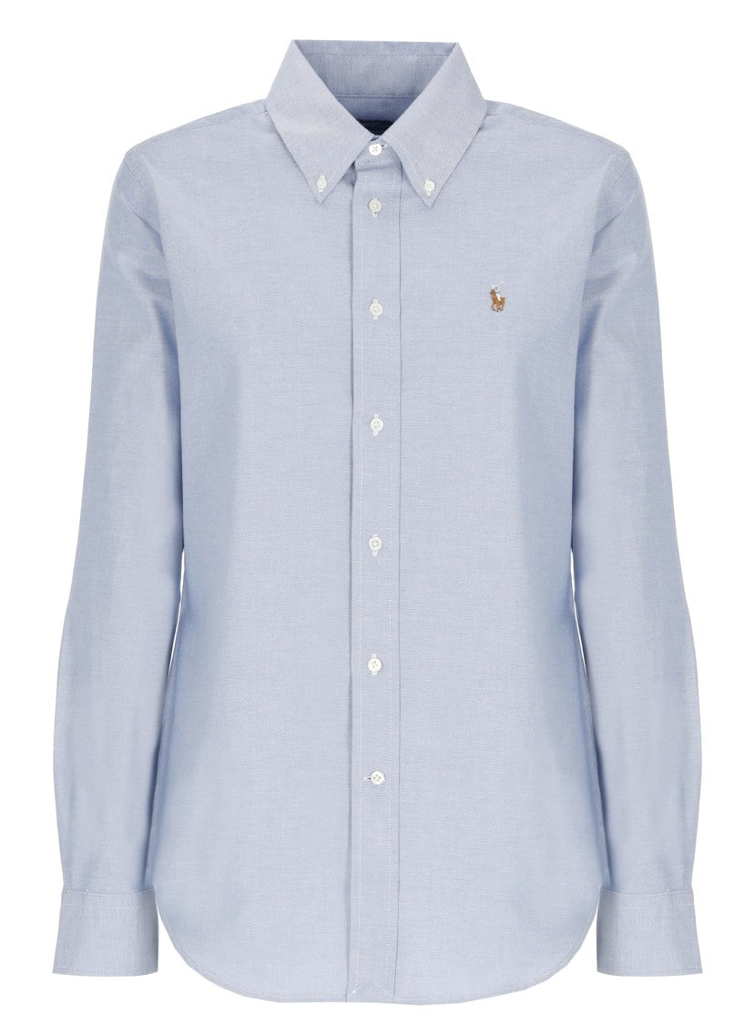 Polo Ralph Lauren Light Blue Pony Embroidered Shirt
