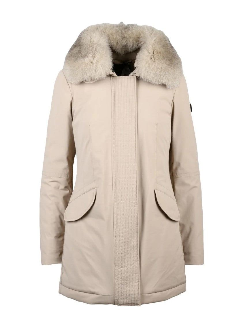 Peuterey Beige Polyamide Desmot Kl Parka