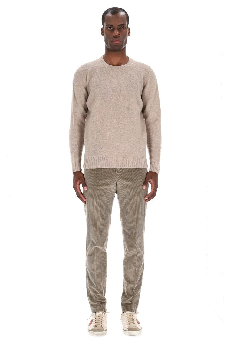 Drumohr Brushed Wool Crewneck Sweater