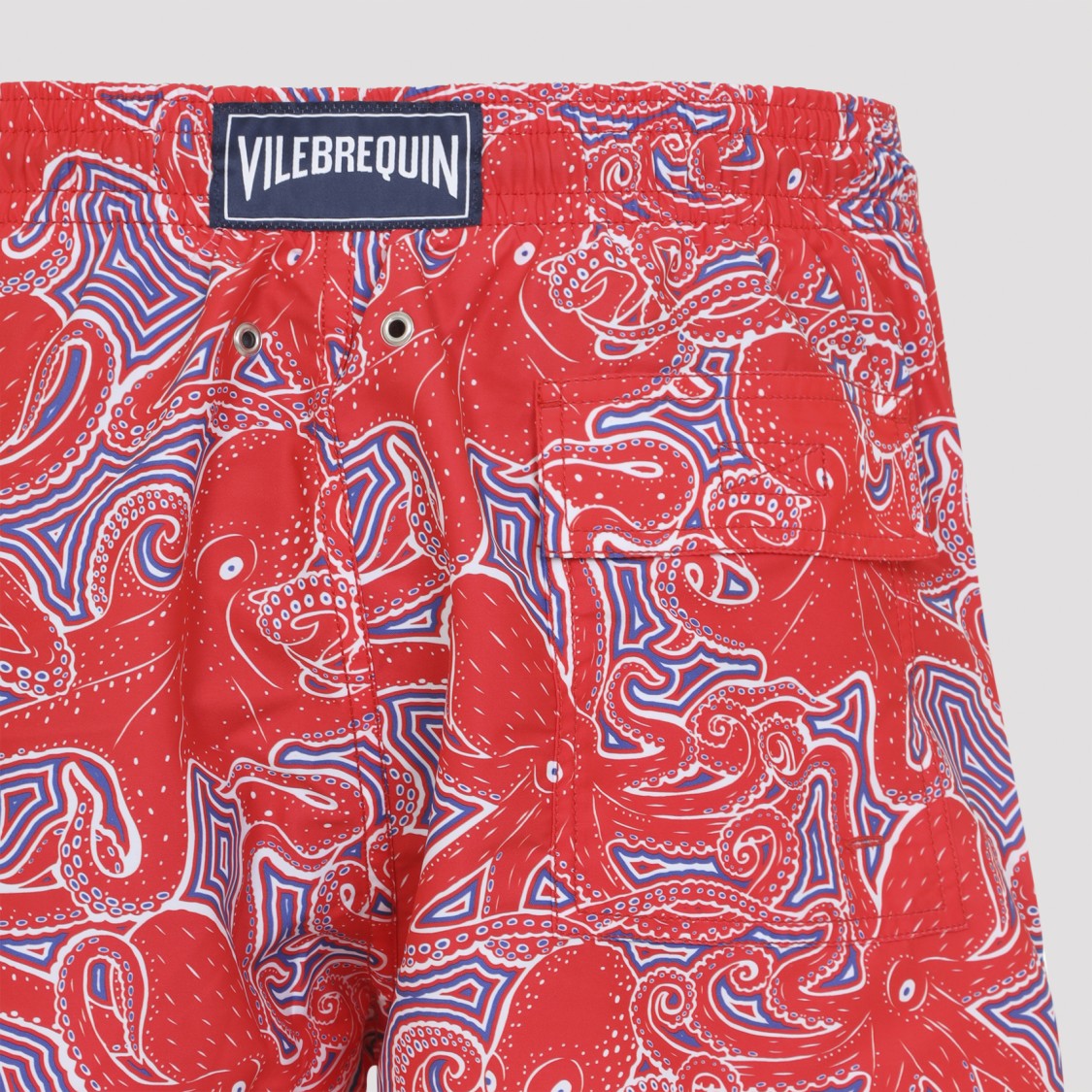 Vilebrequin Swim Shorts With Octopus And Wave Pattern