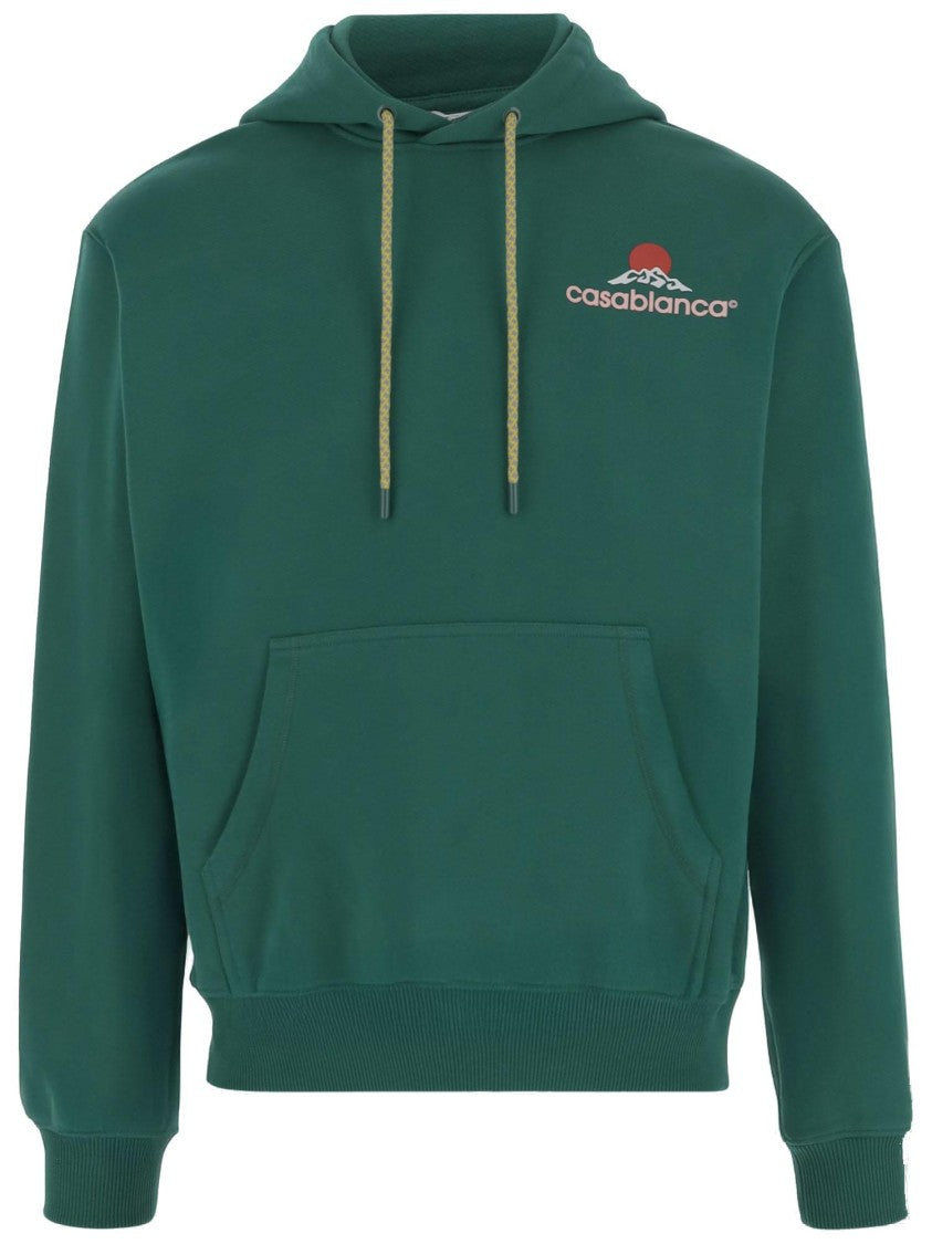 Casablanca Cotton Sweatshirt With Logo